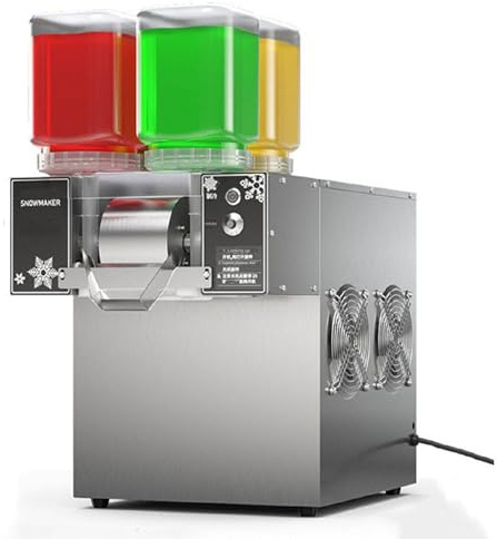Macchina per gelato commerciale Snow Ice Cream Machine 120KG/DAY Automatic Bingsu Maker con ghiaccio in scaglie per bar e negozi di tè al latte