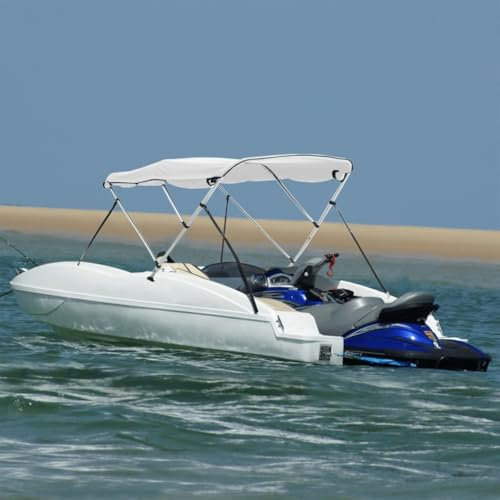 Toldo Bimini 3 Arcos con Paredes Laterales 183x(154-167) x137 cm, Xichuzi Bimini para Barcos, Toldos Barco, Funda para Barco, Funda para Barcofunda para Barco - 94815