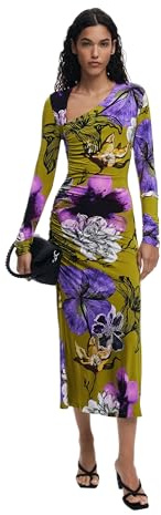 Desigual Vest_Neckline_LA, 4010 Verde ACEITUNA, L