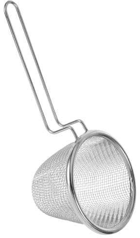 Alipis Colapasta in Acciaio Inossidabile Filtro Maglia Vagliare Drenante Setaccio Bene Colapasta Da Cucina Colino Con Ciotola Multifunzionale Drenare Colapasta Casalingo Silver