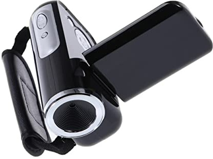UKCOCO Mini Cámara Dv con Pantalla para Vlogging Cámara Digital Portátil para Grabar Videos Exteriores Sin Incluir Batería