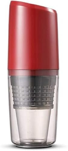SHRGOMPIT Frullatore elettrico portatile da 180 ml, estrattore di succo di frutta, mini spremiagrumi senza fili originale