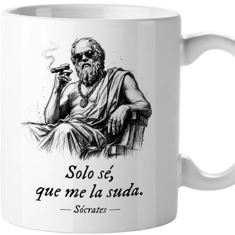El Kraken Taza psicóloga, psicología, tazas originales, divertida, mensaje gracioso, humor sarcástico, Cerámica 330 mL