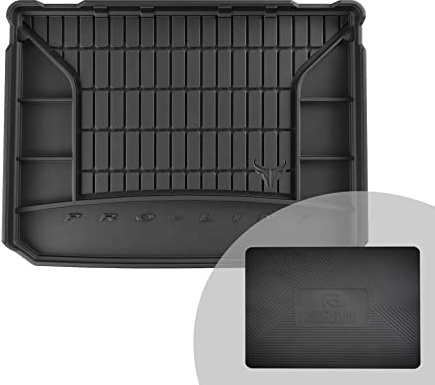 FROGUM ProLine 3D Gummimatte Exklusive Auto Kofferraummatte Kofferraumwanne für Jeep Renegade ab 2014 | Bequemer Organiser | Die höchsten Kanten