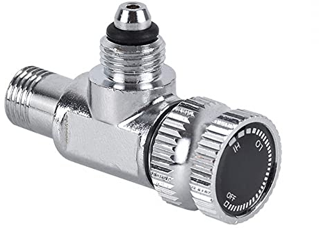 Fish Tank CO2 Needle Check Valve,Stainless Steel Microdosing Valve Needle Bubble Counter Fish Tank Accessory