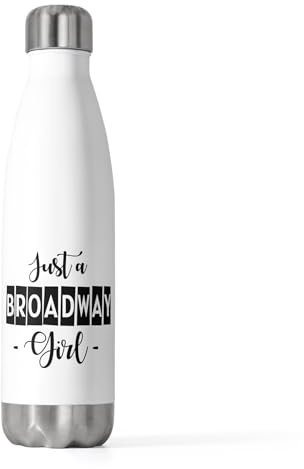 Bouteille isotherme de 590 ml pour scènes, artistes de la scène, amateurs de dramaturgie hilarante, cinéma, mélodrame, art dramatique, 590 ml
