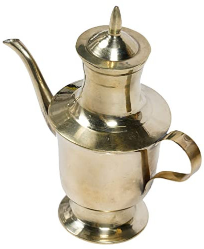 MAGICLULU Utensilios Budistas Para Hacer Vino Cobre Decantador De Budista Antiguo Para Ofrenda De Agua Decoración De Buda Hogar Decantador De Regalos Para Mujeres