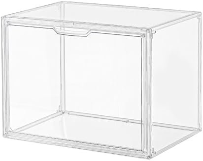 Schaukasten für Helme UV-Schutz Klar PET Football Helme Vitrine Große Aufbewahrungsbox für Sportball Fußball Erinnerungsstücke Ständer(36x25x27CM)