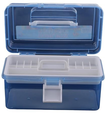 Nähkästchen Nähen Box Nähen Körbe Schicht Kunststoff Schmuck Malerei Werkzeug Box Halter Lagerung Fall Organizer