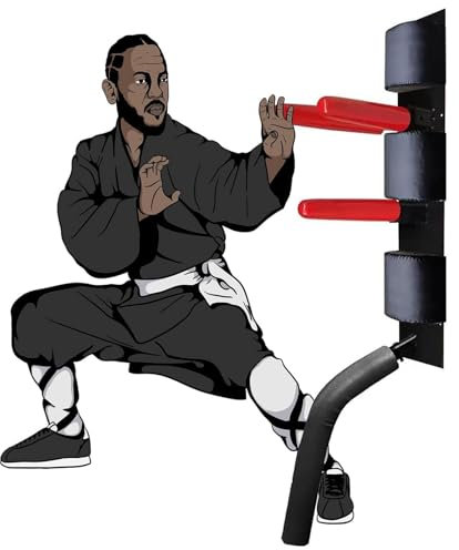 Wing Chun Dummy Holz Trainingsgeräte für Kampfsport Krafttraining Gerät für Tai Chi, Taekwondo, Karate Übung