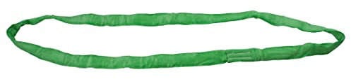 Mytee Products Polyester Endless Round Sling 8 ft Green 5300 lb. Vertical Capacity | 4200 lb. Choker | 10600 lb. Basket | Heavy Duty Recovery Sling for Rigging and Towing