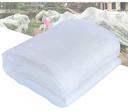 Insektennetz Insektenschutznetz Gemüsenetz, Vogelschutznetz Schutznetz Netz Feinmaschig für Pflanzen, Obstgarten, Kinderwagen, Fenster (Mesh : 0.7mm, Size : 2.5m x 30m)