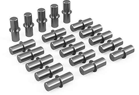 QUERGO Shelf Support Pegs Shelf Pins Shelf Pegs for Cabinet Furniture Kitchen Wardrobe (Pack of 20)