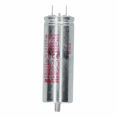 LUTH Premium Profi Parts Condensateur compatible avec Bosch 00636485 20µf 420v pour sèche-linge