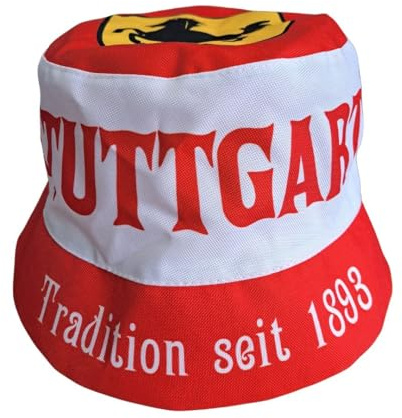 Wallitschek Fischerhut Stuttgart (hochwertige Qualität), Fanhut, Sonnenhut, Anglerhut, Mütze, Bucket hat, 1893, Fussball