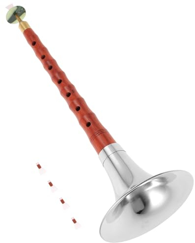 Generic 3sätze Suona Blasinstrument Für Anfänger Professionelles Holzblasinstrument Aus Schwarzem Ebenholz Und Rosenholz Ersatzrohrblatt Und Luftblase Für Traditionelle Musik