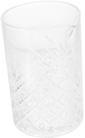 Milisten 725ml Crystal Glass Mixing Cup Cocktail Drinkware Anti-Slip Bar Glass for Professional Bartenders and Home Use