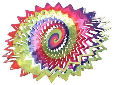 MOBUTOFU -Windspiel Rotierend Für Draußen Hängende Dekoration Garten Metall Ornament Mit Hoher Verschleißfestigkeit Leichtgewichtig