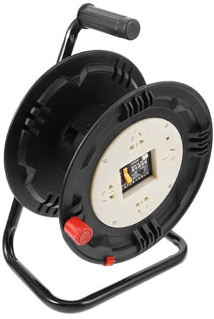 MUSISALY Versatile Cord Management Reel Plastic Cable Reel Storage Spool for Extension Cords