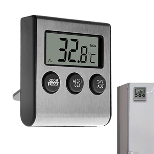Control de temperatura del congelador – Termostato inteligente para frigorífico, alarma inteligente de temperatura, sensor de congelador para cocina, de control de temperatura del frigorífico