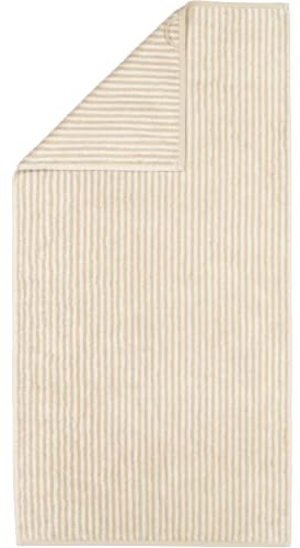 Cawö Handtücher Two-Tone Stripes 480 Sand - 33
