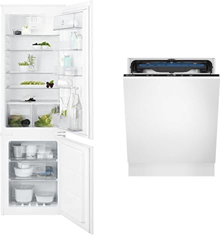 Electrolux Set da Incasso: Frigocongelatore TwinTech 340L + Lavastoviglie 14 Coperti
