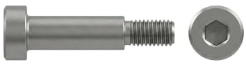 ISO 7379 Pass-Schulterschraube Schaftpassung h8 M8x45 Stahl 12.9 blank Innensechskant 50 Stk