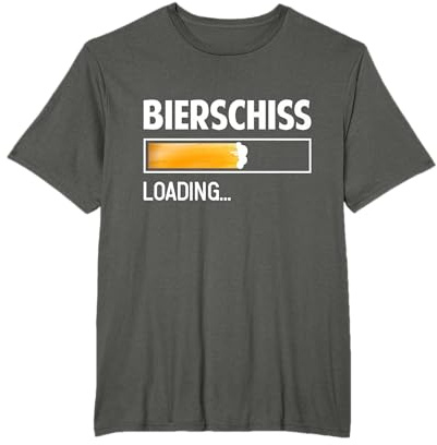 T-Shirt Bierschiss - Saufen Bier Malle Witz Geschenk Spruch T-Shirt