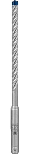 Bosch Accessories 10x Punte per Martelli Expert SDS plus-7X per Calcestruzzo Armato, Ø 7.00x165 mm, Accessorio Martello Perforatore