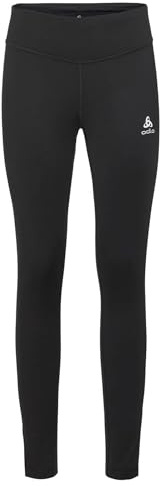 Odlo Sport Leggings Damen Essential Warm I Laufhose Damen Lang Winter I Lauftight Lange Laufhose I Damen