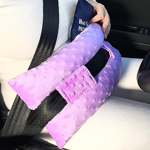 Hysterektomie-Kissen, Bauchkissen, nach Operationen, mit Tasche, Komfort für EIS-Wärmepackungen, Bauchdeckenstraffung, Bauchschnitt, Erholung, Sicherheitsgurt, Geschenke, Frauen, Patienten (Lavendel)