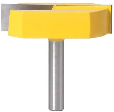 1 Stück Bodenreinigungs-Fräser, 1/2 Zoll Schaft, großer Cearing-Fräser, 2–3/16 Zoll Durchmesser, Holzfräser, Holzbearbeitung, Gravur, Schnitzwerkzeug
