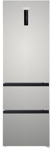 Corberó - Frigorífico French Door CFFDM421NFXINV | 401L | Motor Inverter | No Frost | Display Puerta | Luz LED | Crisper Convertible | Función Eco | Inox