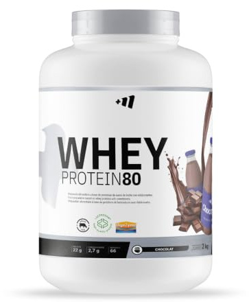 MASmusculo - Whey Protein 80-2 Kg - Chocolate - Suplemento Deportivo Puro de Calidad - Proteína Whey - Con Lacprodan de Arla y Proteína Suero de Leche - Ayuda a Aumentar Masa Muscular