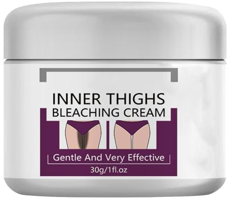 Crema Sbiancante per Interno Coscia,Crema Corpo per Zone Intime,per il Corpo,le Ascelle,le Ginocchia,le Gambe e l'Interno delle Cosce,Idrate e Persino la Carnagione
