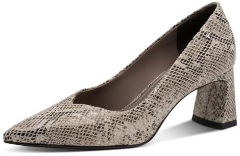 Tamaris Escarpins 1-22453-45 pour Femme, Beige Serpent, 40 EU, Beige Snake, 40 EU