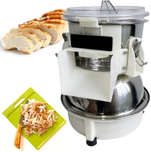Frullatore per petto di pollo da 180 W, macchina automatica per carne di pollo, utensile da tavolo per pollo tritato, utensile elettrico per tritare carne macinata, tritaverdure/macinini