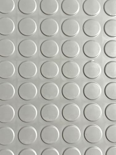 Gummimatte grau Coin Bodenmatte in verschiedenen Längen, Breite:1.2 m Gummimatten Farbe Grau, Gummimatten Länge 50,