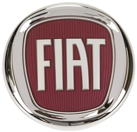 Emblem kylargrill logotyp för Cinquecento Grande Punto, Croma, 500/500 L, Panda, Multipla plakett framför Frontgrill-emblem