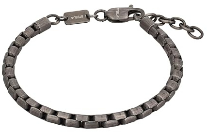 s.Oliver Armband Edelstahl Herren Armschmuck, Kommt in Schmuck Geschenk Box,