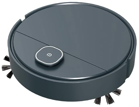 LLLmhuaa Robot de barrido y trapeador en seco y húmedo recargable con spray humidificador, barrido automático