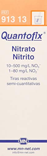 Quantofix 1110110 Nitrat/Nitrit Teststick, 6 mm x 95 mm, 100 Stück
