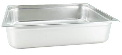 GN Gastronorm 2/1 - Recipiente de acero inoxidable (150 mm) GVK ECO