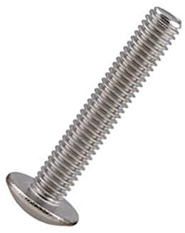 M4 Flachrundschrauben mit Kreuzschlitz und Kreuzschlitz M4 x 25mm