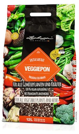 LECHUZA Veggie-PON 12 litros Macetero, Neutro