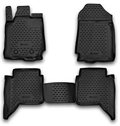 Element Gummimatten Passgenaue Fußmatten Ranger 2 Tür 2011-4tlg