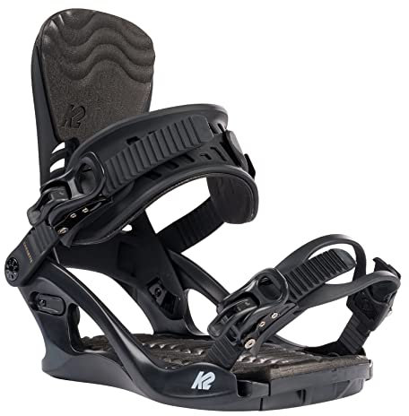 K2 Snowboarding Damen Snowboard-Bindung Cassette— Black — 11G1010