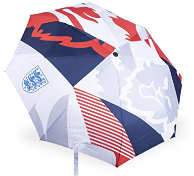 Hy-Pro Officially Licensed England FA Umbrella | One Click Open, Pocket Umbrella, Compact, Lightweight, Portable, Travel, Small