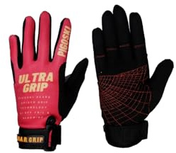 PIGOSKI Ultra Lightweight Water Ski Gloves UV Protection Kayaking Gloves Men Women Breathable Full Finger Neoprene Gloves with Anti-Slip Grip for Water Sports - XXS