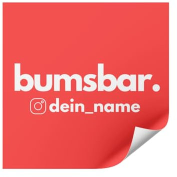 dalerno Bumsbar Aufkleber Sticker Mallorca witzig Insta lustig Saufen Malle Party Junggesellenabschied Malle Gadgets feiern rot (50)